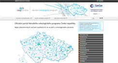 Desktop Screenshot of onconet.cz